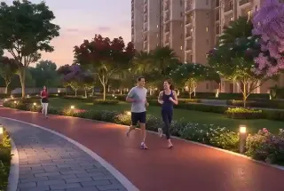 Jogging Track at Hines Powai